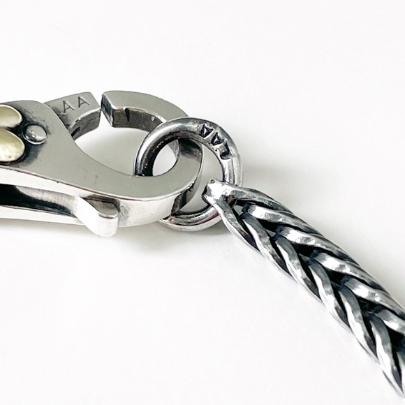 Trollbeads Bracelet | Silver And Gold Heart Clasp | 18k Gold & Sterling Silver - Picture 6 of 6